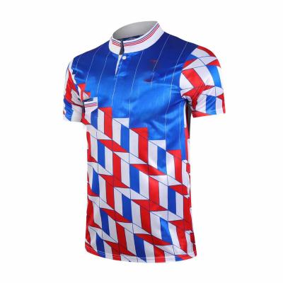 China Fabric: 100% Breathable Polyester Football Set Customized Retro Printing Football Jerseys Soccer Jerseysfootball Training Top Football Set Customized for sale