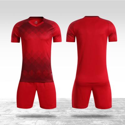 China Fabric: 100% Polyester Breathable Custom Size Quality Soccer Jersey Football Training Jersey Football Practice Set Printed Jersey for sale