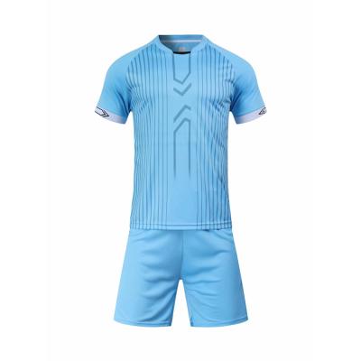 China Sets Custom Designs New Pattern Short Sleeve Football Soccer Uniform Jersey for sale