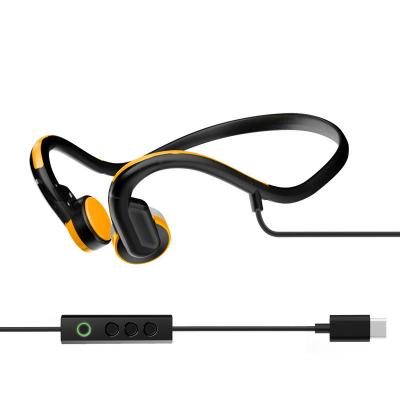 China In-ear bone conductivity headphones are ear mounted type and come with 16g song wireless bone conductivity headphones for sale