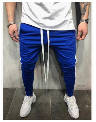 China Anti-Wrinkle Logo Man Stacked Sweatpants Slim Custom Fit Cheap Oversized Drawstring Stack Streetwear Cargo Jogger Track Pants for sale