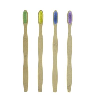 China Eco-Friendly Disposable BambooToothbrush Wholesale Private Label for sale