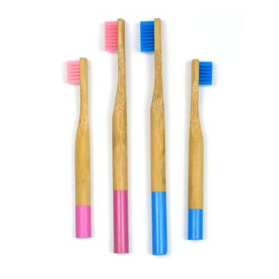 China Wholesale Hotel Family Set Natural Wooden Bamboo Portable Toothbrush for sale