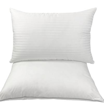 China Anti-Static Basics white color pillow high support power 100%  pp cotton polyester pillow for sale