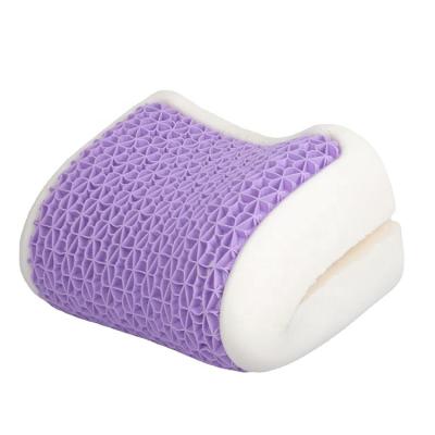 China Anti-Static High Elasticity Correction Orthopedic Neck Pain Relieve Massage Tpe Gel Memory Foam Pillow for sale