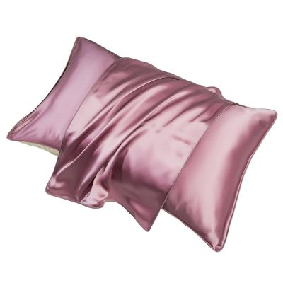 China Anti-Static 100% mulberry high quality custom product silk pillow case in box for sale