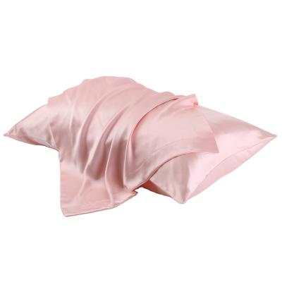 China Anti-Static gold custom color pillowcase with box 6a mulberry silk pillow case for sale