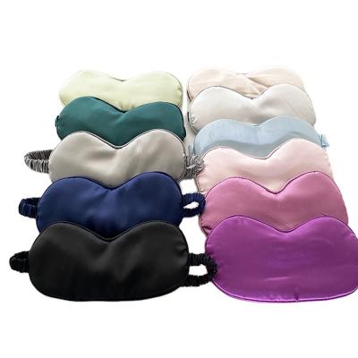 China Shading light Low Prices Manufactory 100% mulberry silk pure silk eyemask with zipper for sale