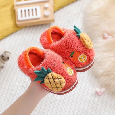 China SLIPPERS HOT Winter Soft Berry Indoor Fluffy Slipper For Kids for sale