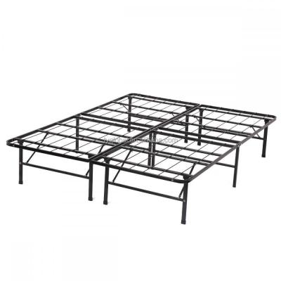 China High Quality Bed Frame All Size Wholesale High Quality Foldable Bi-Fold Platform Bed Metal Bed Frame for sale