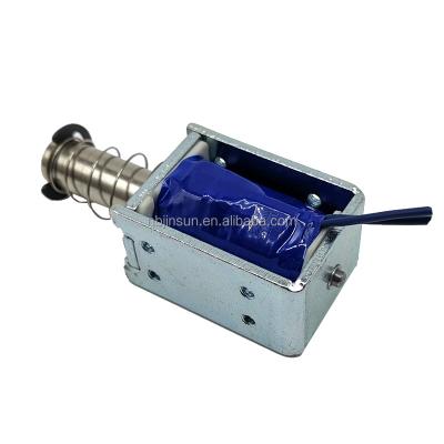 China Pull With Power Supplied JSO-1037-1 12V 24V Push Pull Solenoid for sale