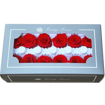 China 2022 Wholesale Natural Yunnan Amazon Hot Sale Home Decor Real A Grade 3-4 Cm Preserved Roses Materials Eternal Flower Rose for sale