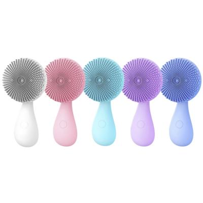 China Electric Sonic Silicone Facial Cleansing Brush DEEP CLEANING Electric Cleanser and Massager for sale