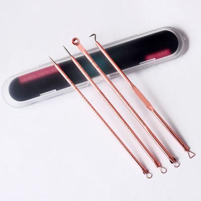 China BN007 Stainless Steel Pimple Comedone Tool Kit Stainless Steel Pimple Comedone Extractor Tool Kit for sale