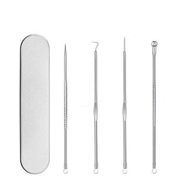 China Blackhead Extractor Tool Kit Blackhead Remover Button Extraction Needle Set BN008 for sale