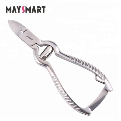 China Curved Toe Nail Cutter Stainless Steel Nail Clippers CN088B for sale