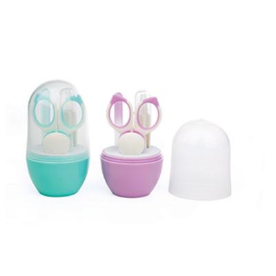 China 4PCS Baby Nail Clipper Set Manicure Set For Kids Custom Logo MC091 for sale