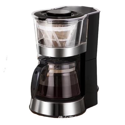 China Amazon Sale 600ML Stainless Steel Automatic Drip Tray 2022 Automatic Constant Temperature Extraction Insulation Hot Cold High Quality Home Use Drip Type Brew Coffee Maker for sale