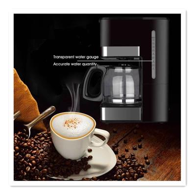 China Commercial Best Selling Wholesale Fully Automatic Electric Drip Coffee Machine For Home Office Large Capacity for sale