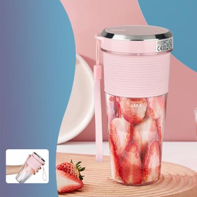 China 2022 Car Multifunctional Fresh Pressing Juicer Mini Fruit Juicer Mixer Cup USB 350ML 40S Food Grade Portable Fruit Blender for sale