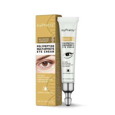 China Joy Pretty Anti-Puffiness Polypeptide Eye Cream Hydrating Moisturizing To Brighten Dark Circles Eye Cream for sale