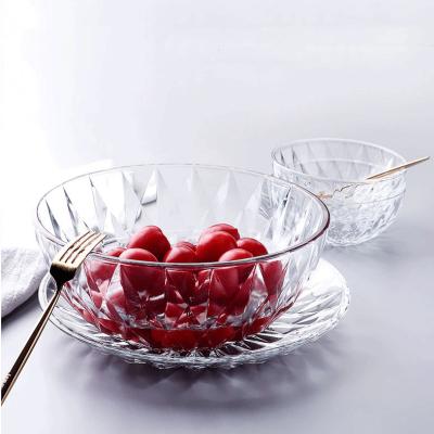 China Viable Glass Gass Bowl Dinnerware Set and Dish Set for sale