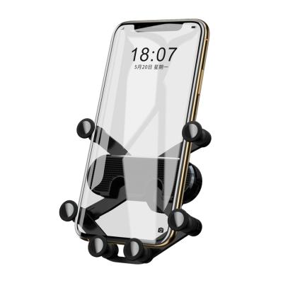 China Universal new popular styles protect mobile phone car shockproof holder with car memory lock holder car holder for sale