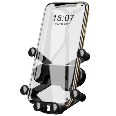 China Cheap and High Quality Universal Buffer Mobile Phone Car Shockproof Holder with Car Memory Lock Holder Car Mount for sale