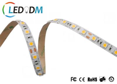 China Altas luces de tira del CRI LED de DC 12V 24V, luz de tira flexible blanca de SMD 5050 LED en venta