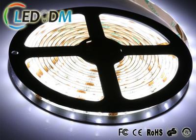 China Luz de tira blanca del color SMD 5050 LED, luz de tira flexible del LED con el adaptador en venta