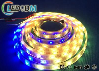 China Luces direccionables de la flexión de la tira WS2812B Digitaces de SMD5050 30 LED RGB LED en venta