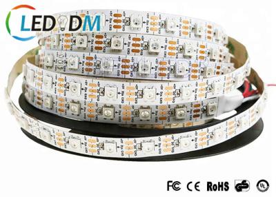 China El RGB direccionable llevó individualmente la tira WS2812B programable con el pegamento de la parte posterior de 3M en venta