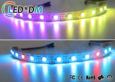 China Luces de tira direccionables de WS2812B LED, tira de DC 5V Digitaces RGB LED en venta