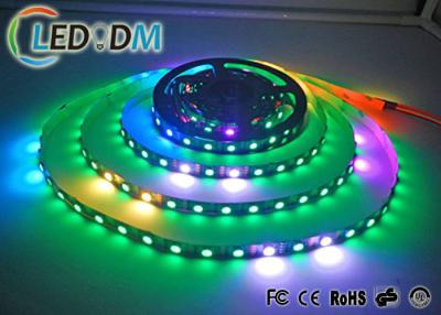 China Addressable Flexible LED Strip Lights WS2813 30 LEDs/M 5V Breakpoint Transmission Type for sale