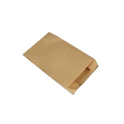 China Recyclable Yellow Kraft Paper Bag Food Bag Shredded Cake Bag for sale