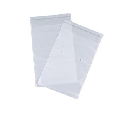 China Custom Frosted Bag Resealable Polyethylene Sanding Clothes Moisture Proof Packaging Bag for sale