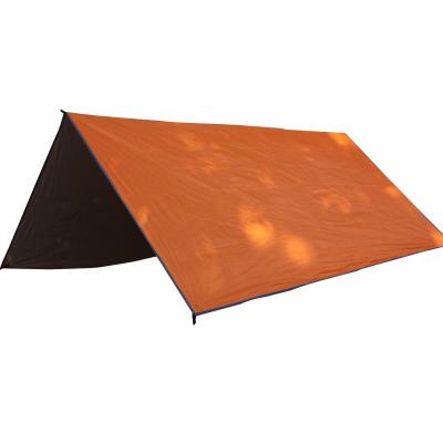 China Diagonal Tying Type High Quality Waterproof Sunshade Rain Fly Tent Shelter HT Hammock Tarp For Camping for sale