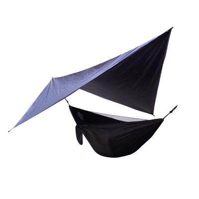 China Eco-friendly outdoor camping waterproof camping tent rain fly tent tarp sun shade tarp tarp tent for sale