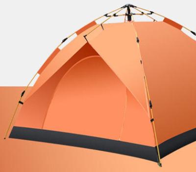 China Wholesale High Quality Portable Foldable Automatic Pop Tent 4 Person Suppliers Straight Tying Type Outdoor Camping Tents for sale