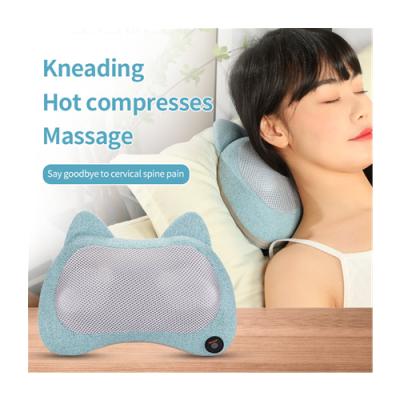 China Portable Smart Electric Shiatsu Full Body Shoulder Body Neck Neck Massager Back Pillow with Deep Tissue Kneading for sale