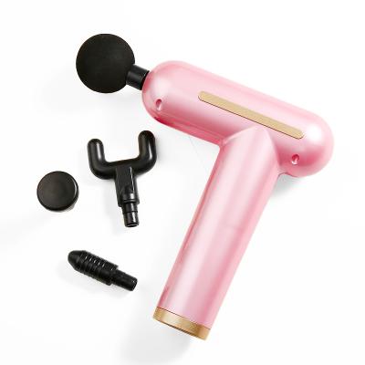 China Popular Cordless Desktop Exercise Equipment Self Care Body Muscles Deep Tissue Massage Gun 24v for sale