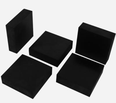 China Ordinary Rubber High Pressure Oil Resistant Black Insulating Rubber Plate Industrial Leather Skid Of Natural Rubber Or Neoprene Damping Rubber Pad for sale