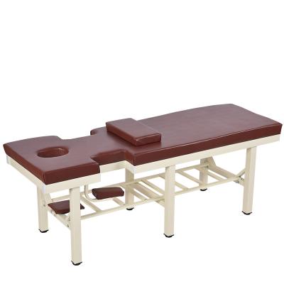 China Contemporary beauty bed can be used for physiotherapy and massage function. There is a chest hole for eyelash tattoo for sale