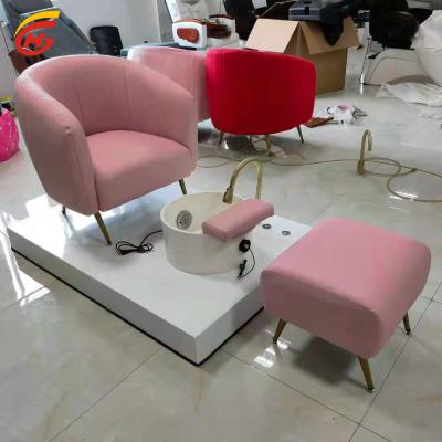 China European new design pedicure chair color foot massage chair luxury function can be customized European beauty salon for sale