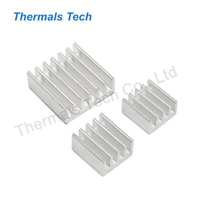 China Raspberry pi raspberry pi chip or aluminum heatsink 14*14*6 mm and 8*8*4 mm chipset for sale