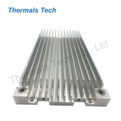 China Aluminum Extruded Radiator 2000W Power Heat Sink Set For Thermoelectric Peltier Cooler for sale