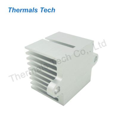 China Heatsink 50*50 mm extruded profile heatsink for mainboard chip air cooling for sale