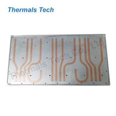 China 300 Mm Length Military Large Size Radiator With Heat Pipe For Industrial Equipment for sale