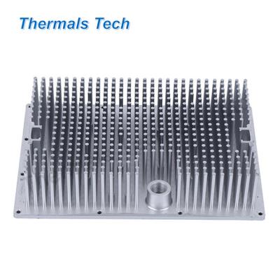 China RF System / Power Amplifier Forge Power Cold Pin Machined Heatsink for System or RF Power Amplifier for sale