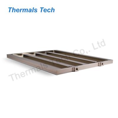 China ODM Liquid Cooling Aluminum Base Liquid Cooling Plate For Water Cooled Radiator For Electronic 700W Power And LED Lighting for sale